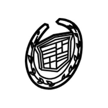 Cadillac 22814070 Emblem