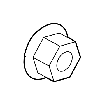 Buick 11546389 Module Nut