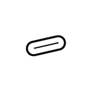 GM 96660635 Roof Molding 96660635 GM Roof Molding Illustration 1 of 1