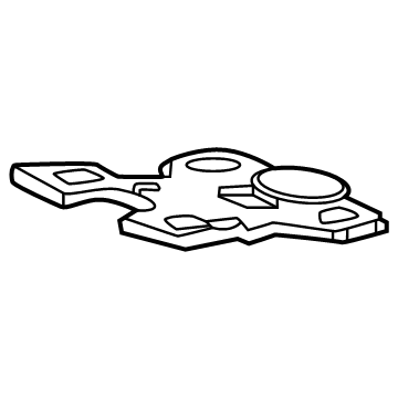 Cadillac 13547235 Vent Chamber