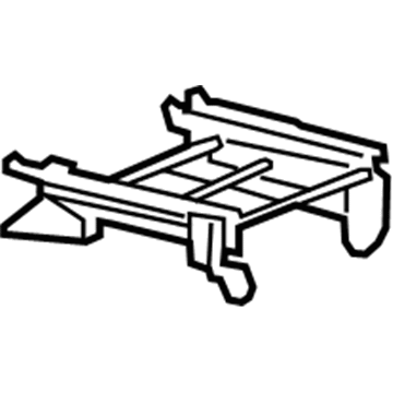 GM 25885646 Seat Track, Passenger Side 25885646 GM Seat Track, Passenger Side Illustration 1 of 1