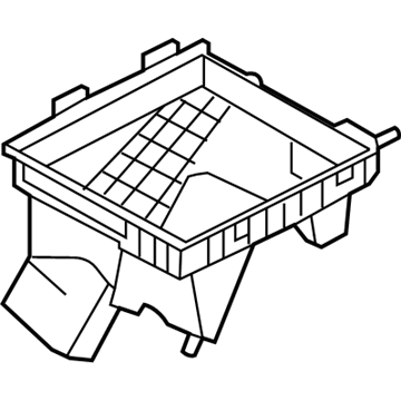 13363207 GM Lower Cover Illustration 1 of 1