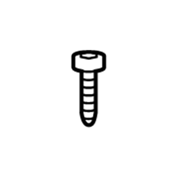 GM 13384034 Cover Bolt 13384034 GM Cover Bolt Illustration 1 of 1
