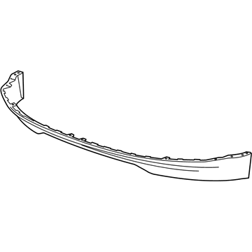 GM 22936430 Air Deflector 22936430 GM Air Deflector Illustration 1 of 1
