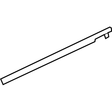20940623 GM Belt Molding, Rear Passenger Side Illustration 1 of 1