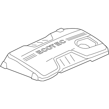 Chevy 12634977 Engine Cover