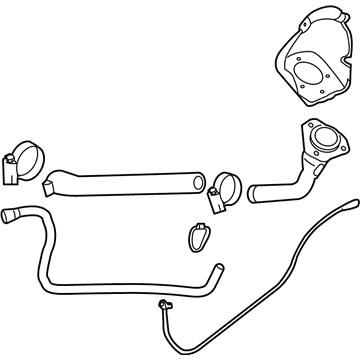 Chevy Silverado 2500 HD Fuel Filler Neck - 20930003