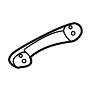 Chevy Aveo Interior Door Handle - 96650220