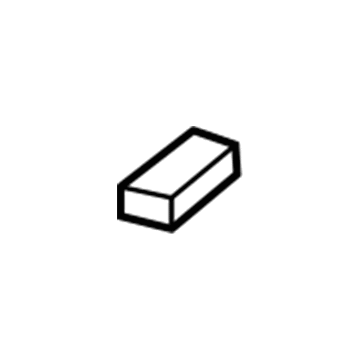 GM 23508008 Fuel Tank Insulator 23508008 GM Fuel Tank Insulator Illustration 1 of 1