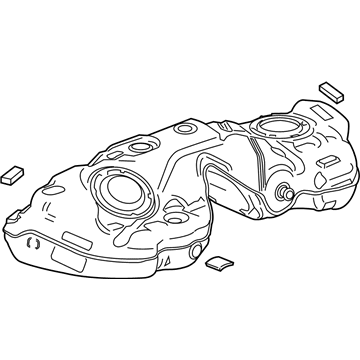 GM 84448775 Fuel Tank 84448775 GM Fuel Tank Illustration 1 of 1