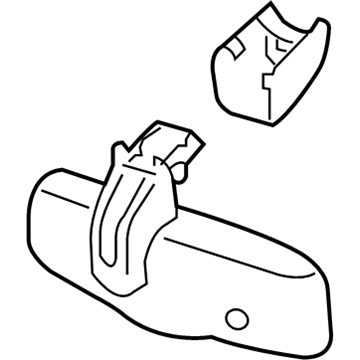 Cadillac 25603373 Mirror