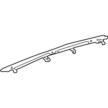 GM 25687854 Defroster Nozzle, Gray 25687854 GM Defroster Nozzle, Gray Illustration 1 of 1
