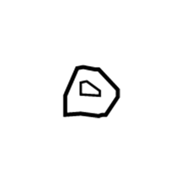 Saturn 96623827 Reinforcement Plate