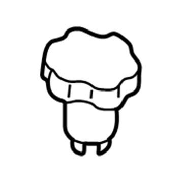 GM 24573818 Filler Cap 24573818 GM Filler Cap Illustration 1 of 1