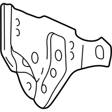 22651092 GM Upper Mount Bracket Illustration 1 of 1