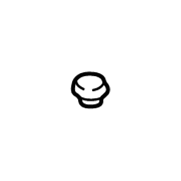 GM 22535600 Oil Filler Tube Seal 22535600 GM Oil Filler Tube Seal Illustration 1 of 1