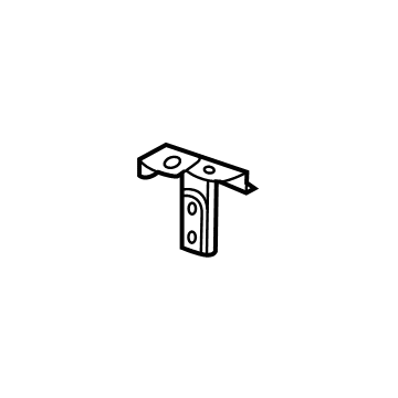 84182595 GM Upper Bracket, Front Driver Side Illustration 1 of 1