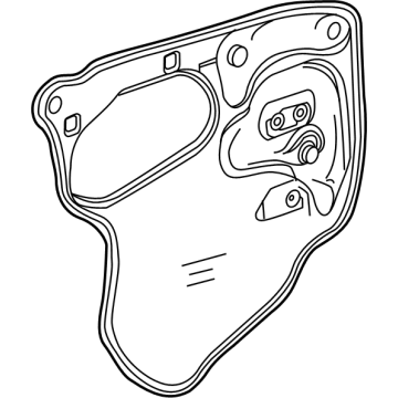 Buick 84861538 Water Deflector