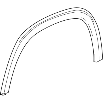 Buick 26399385 Wheel Opening Molding