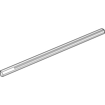 GM 85629027 Molding, Front Door Window(Inner/Outer) 85629027 GM Molding, Front Door Window(Inner/Outer) Illustration 1 of 1