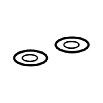 GM 11518528 Rail Assembly Nut, Rear 11518528 GM Rail Assembly Nut, Rear Illustration 1 of 1