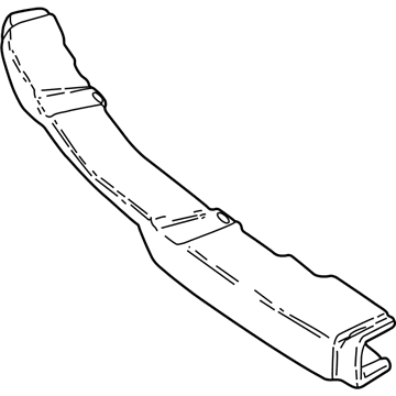 GM 15184396 Face Bar 15184396 GM Face Bar Illustration 1 of 1