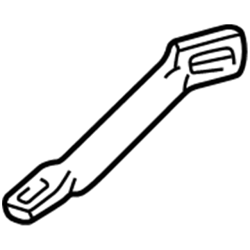 GM 93382375 Bumper Brace 93382375 GM Bumper Brace Illustration 1 of 1