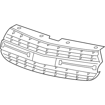 Chevy Malibu Grille - 22735737