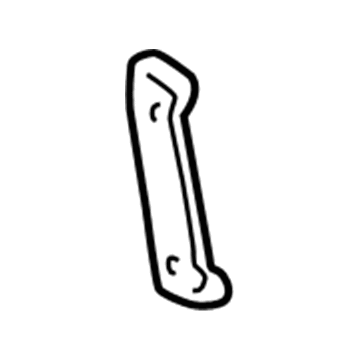 GM 15728844 Adjuster Cover, Front Passenger Side 15728844 GM Adjuster Cover, Front Passenger Side Illustration 1 of 1