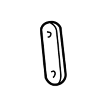 15754185 GM Seat Belt Guide, Rear Illustration 1 of 1