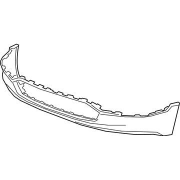 GM 84207761 Lower Cover, Black, Front 84207761 GM Lower Cover, Black, Front Illustration 1 of 1