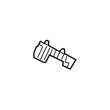 84709614 GM Side Bracket, Front Passenger Side Illustration 1 of 1