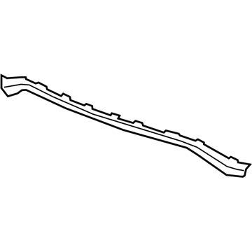 GM 84165544 Molding, Lower 84165544 GM Molding, Lower Illustration 1 of 1