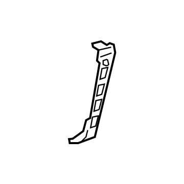 84418637 GM Reinforcement, Passenger Side Illustration 1 of 1