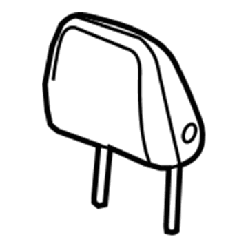 GM 42619700 Headrest 42619700 GM Headrest Illustration 1 of 1