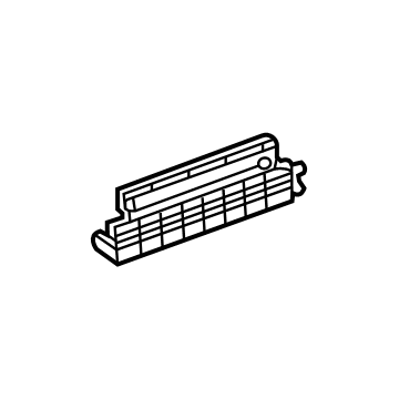 GM 42677686 Filter Cover, Passenger Side 42677686 GM Filter Cover, Passenger Side Illustration 1 of 1