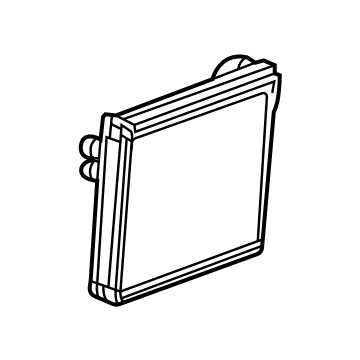 42752021 GM Evaporator Core Illustration 1 of 1