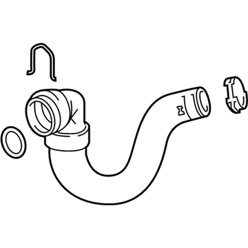 Chevy Cruze Water Hose - 39057860