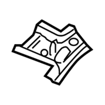 GMC 15101331 Header Reinforcement