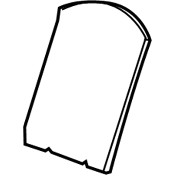 GM 23415027 Pad, Front 23415027 GM Pad, Front Illustration 1 of 1
