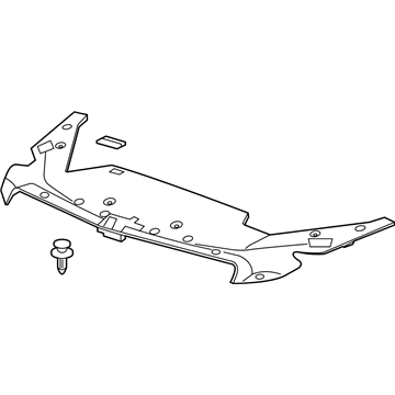 23199234 GM Sight Shield, Front Illustration 1 of 1