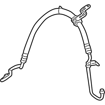 GM 22855966 Power Steering Pressure Hose 22855966 GM Power Steering Pressure Hose Illustration 1 of 1