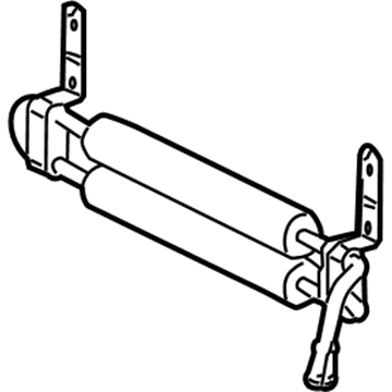 19431994 GM Power Steering Oil Cooler Illustration 1 of 1
