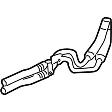Cadillac SRX Hydraulic Hose - 22970604
