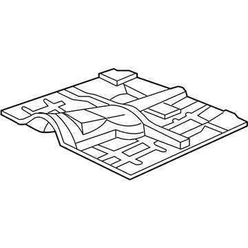 Chevy 12546622 Floor Pan Assembly