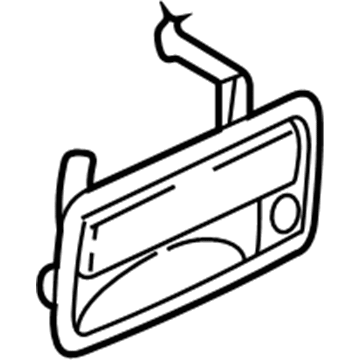 Saturn Exterior Door Handle - 15789156