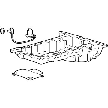 GMC 24589120 Oil Pan