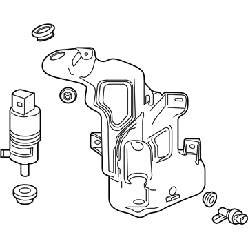 Chevy 23184107 Washer Reservoir