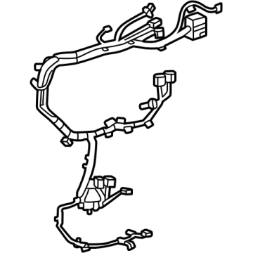 GM 85021444 Harness, Chassis Wiring 85021444 GM Harness, Chassis Wiring Illustration 1 of 1