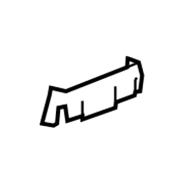 GM 22964655 Mount Panel 22964655 GM Mount Panel Illustration 1 of 1